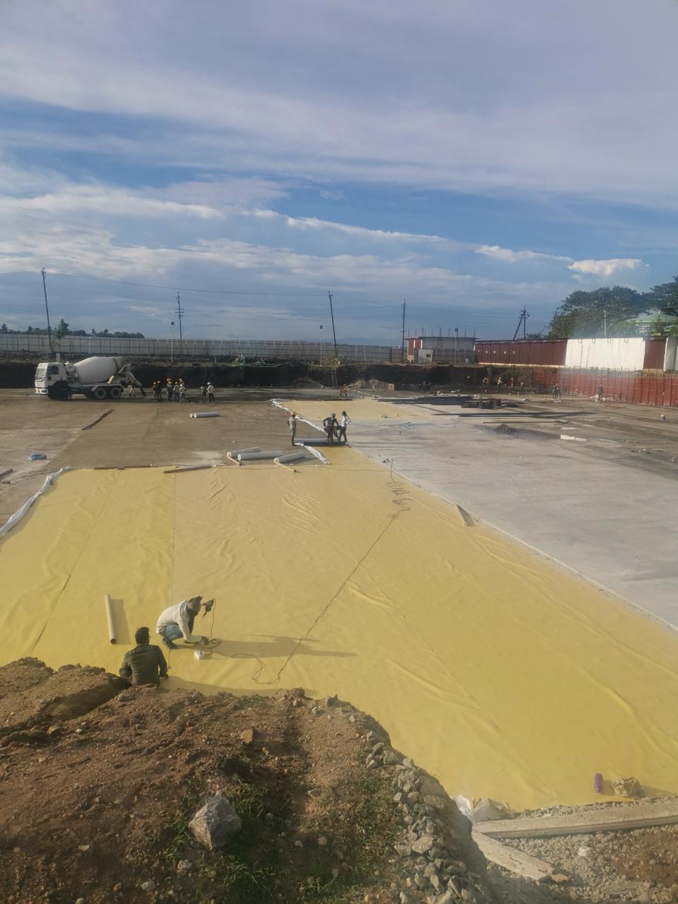 PVC Membrane waterproofing application process in Chennai